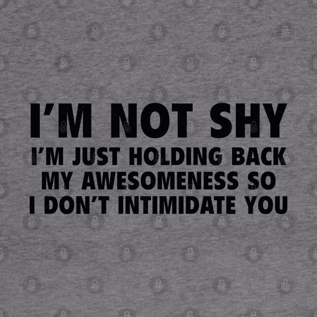 I'm Not Shy by AmazingVision